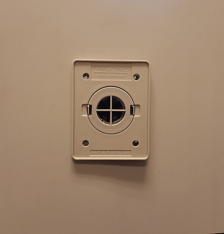 Jet Filter on flat Truline seawall