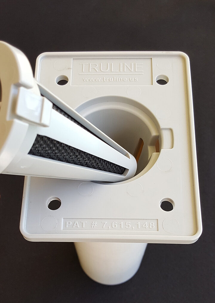 Jet filter parts for Truline sheet pile form