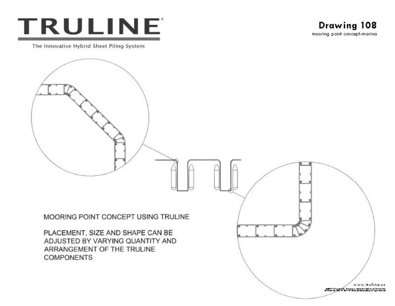 Seawalls Design and Engineering Seawall Drawings | TRULINE®